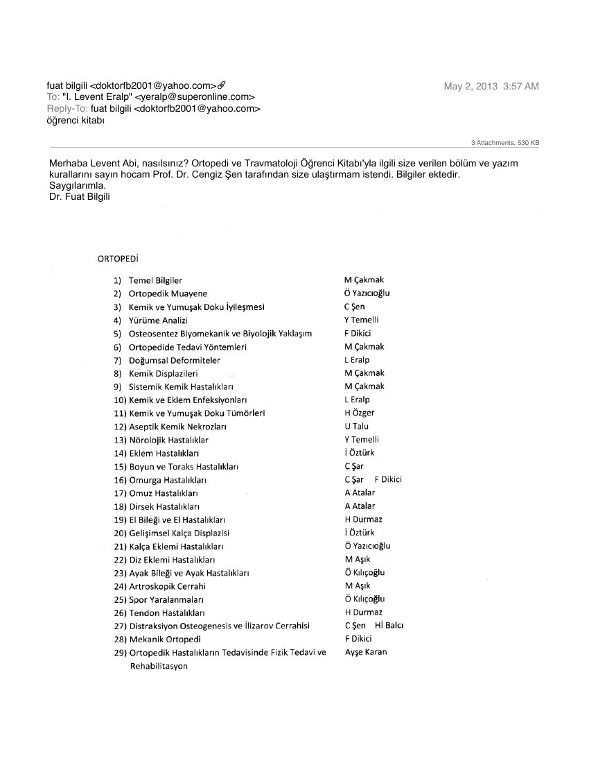 Doğumsal Deformiteler ve Enfeksiyon — ilk sayfa