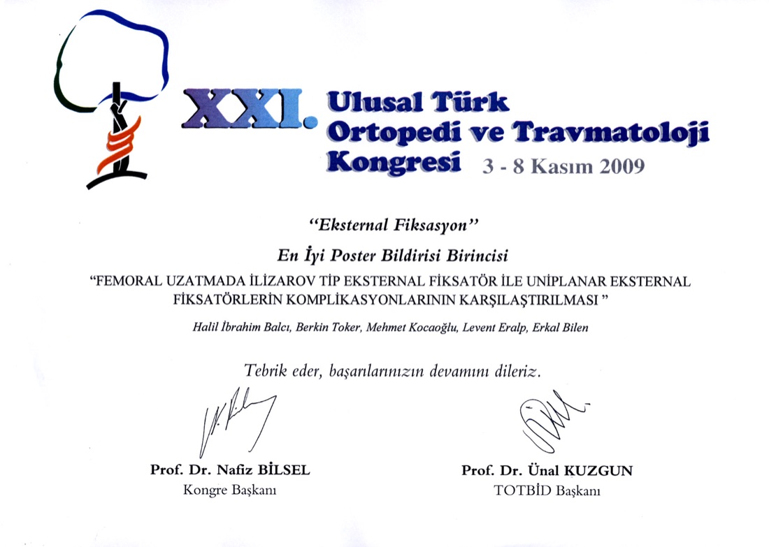 MİLLİ KONGRE ÖDÜL 2009 — ilk sayfa