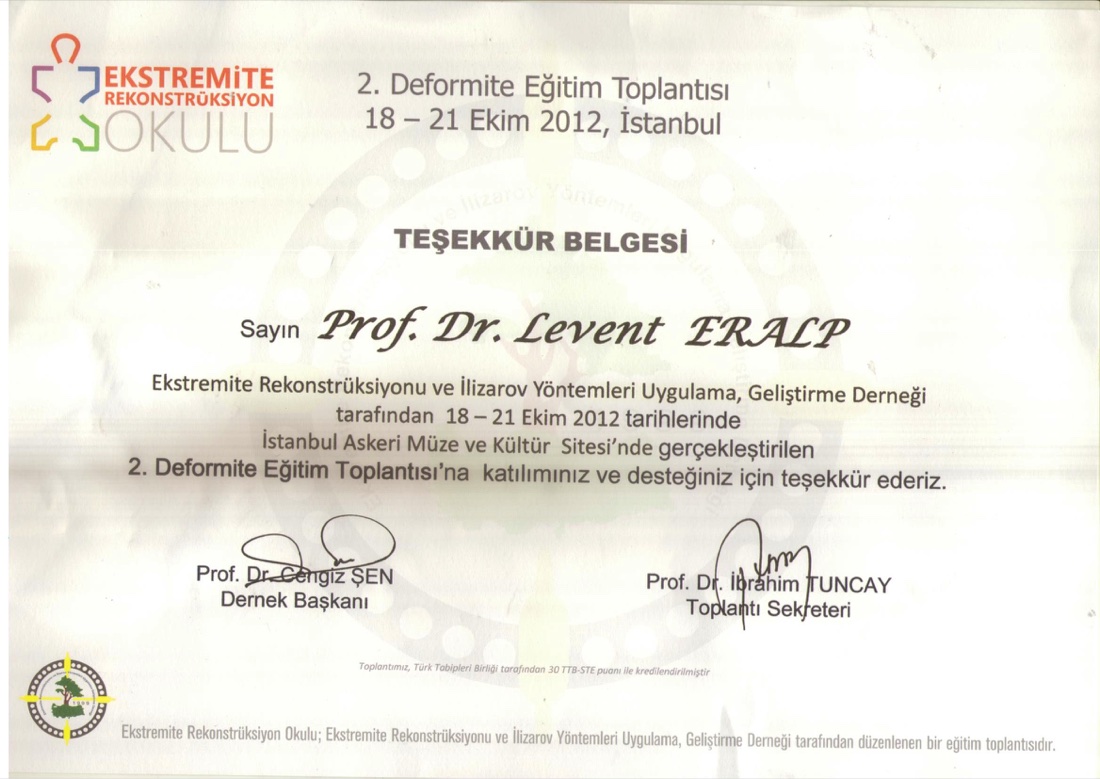2. EKSTREMİTE REKONSTRÜKSİYON OKULU — ilk sayfa