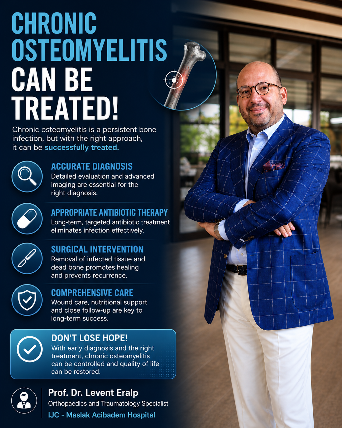 Chronic Osteomyelitis Can Be Treated